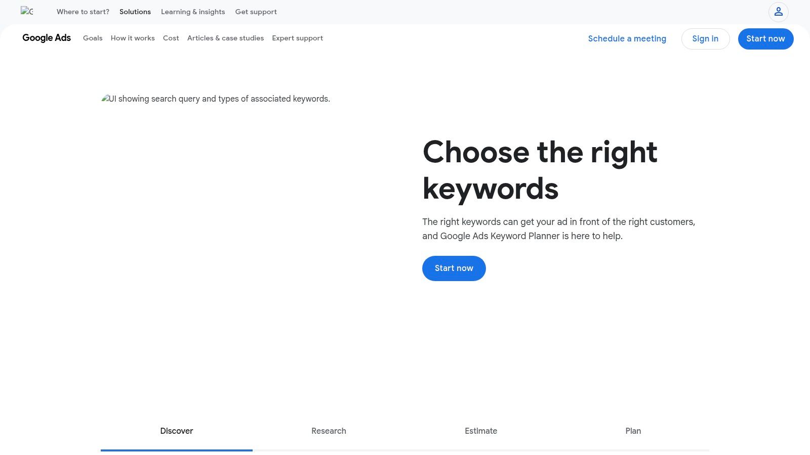 Google Keyword Planner