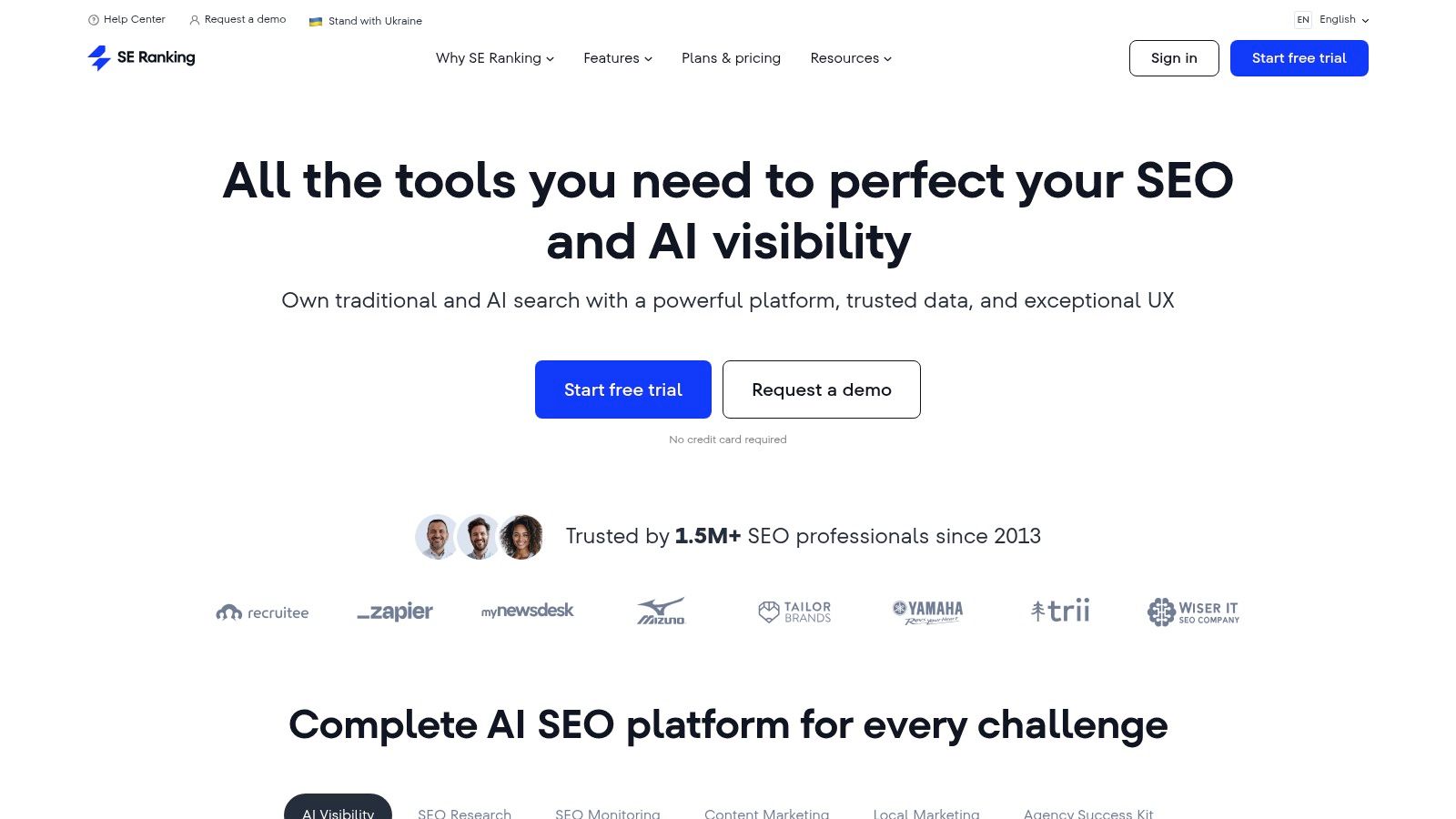 SE Ranking – Keyword Research