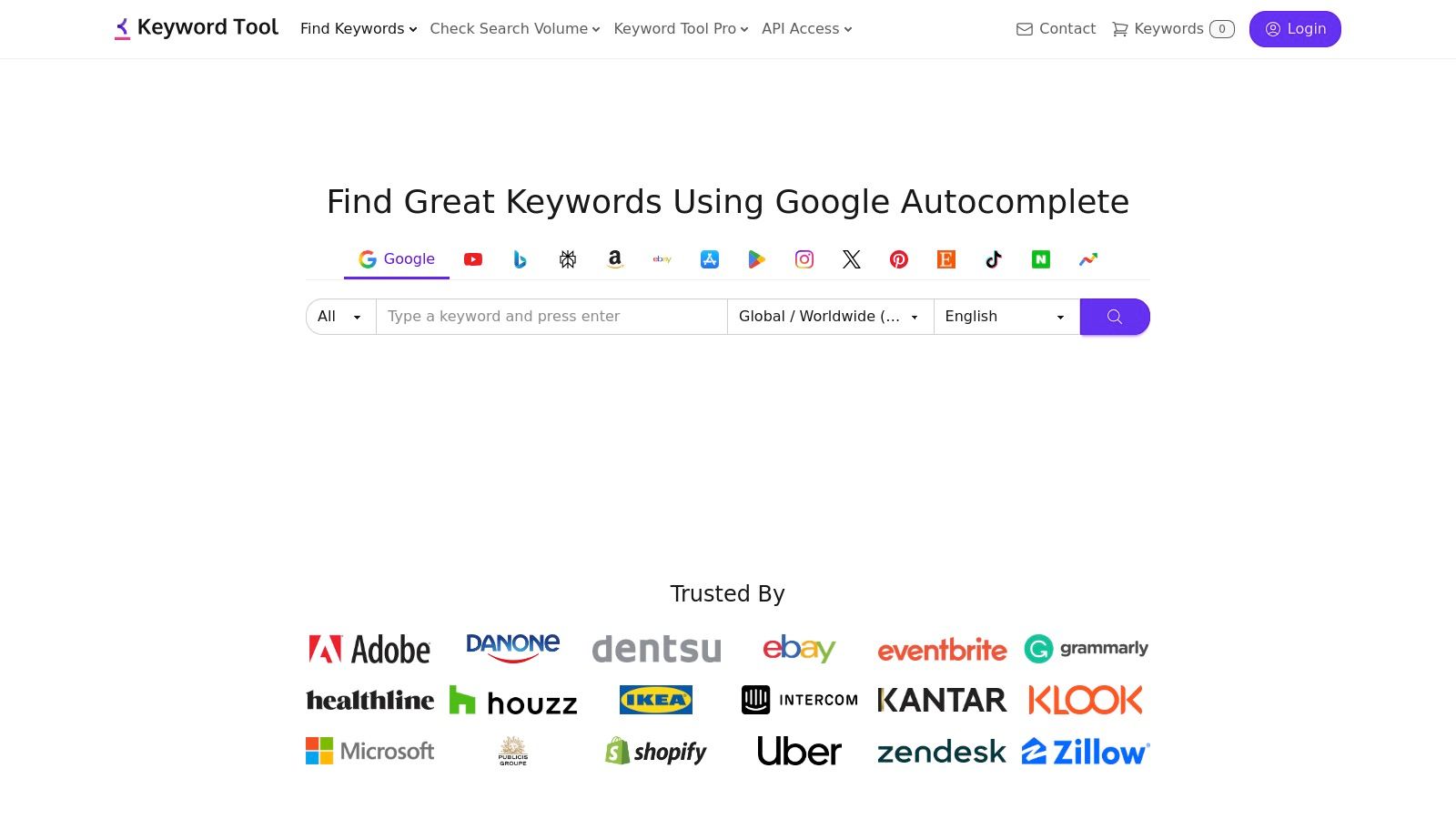 KeywordTool.io