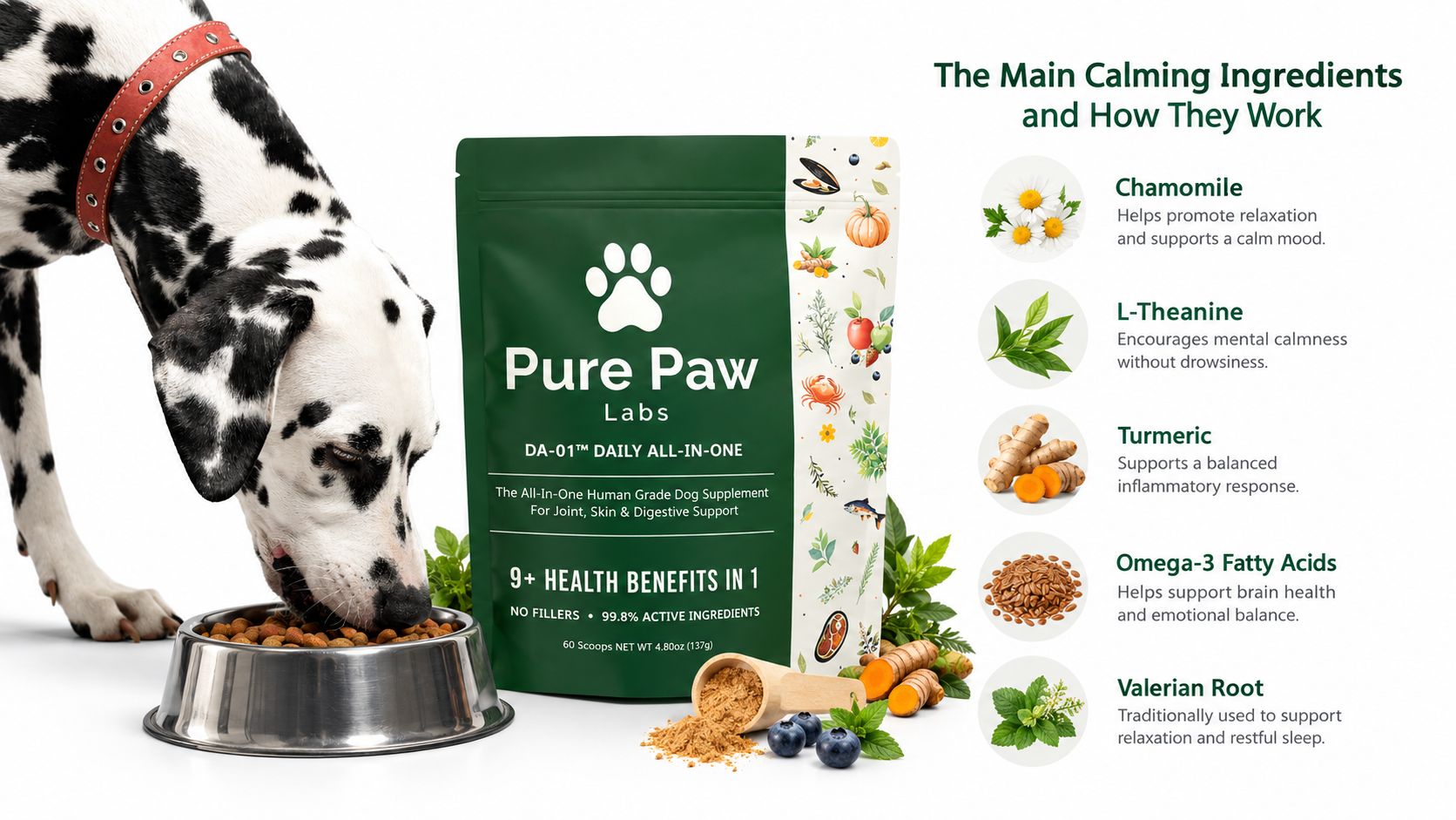 DA-1™ Daily All-in-One - Senior Dog Support, Joints, Skin/Coat & More