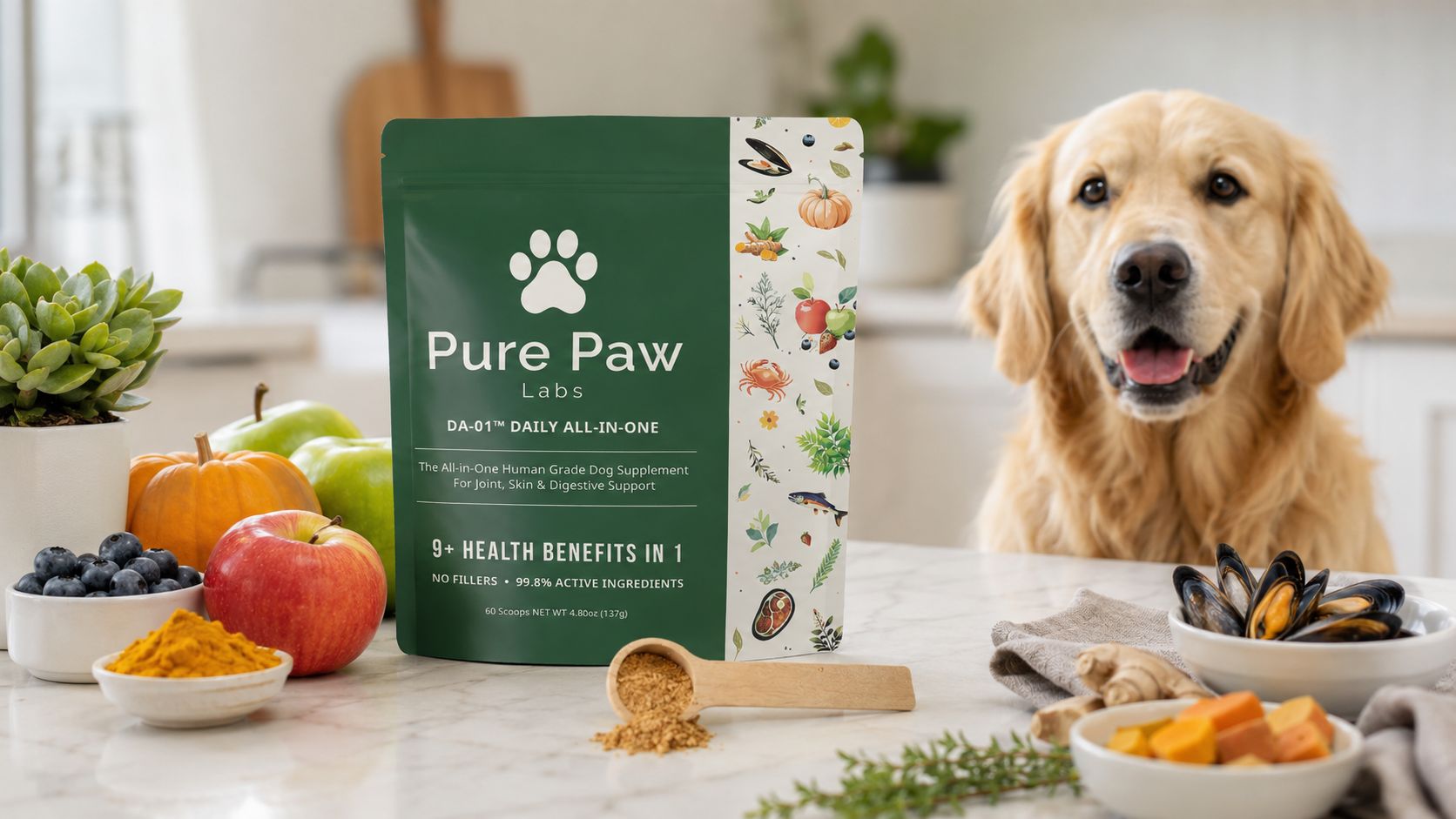 DA-1™ Daily All-in-One - Senior Dog Support, Joints, Skin/Coat & More