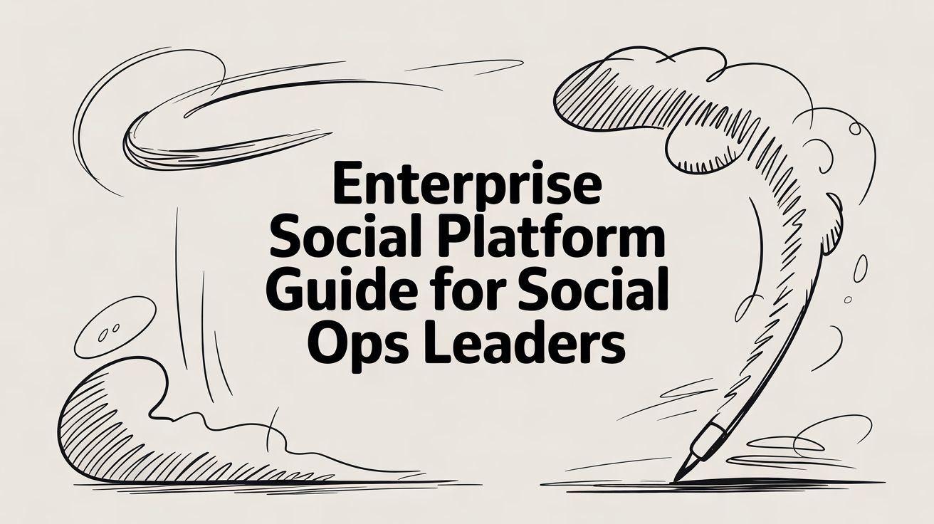 Enterprise Social Platform Guide for Social Ops Leaders