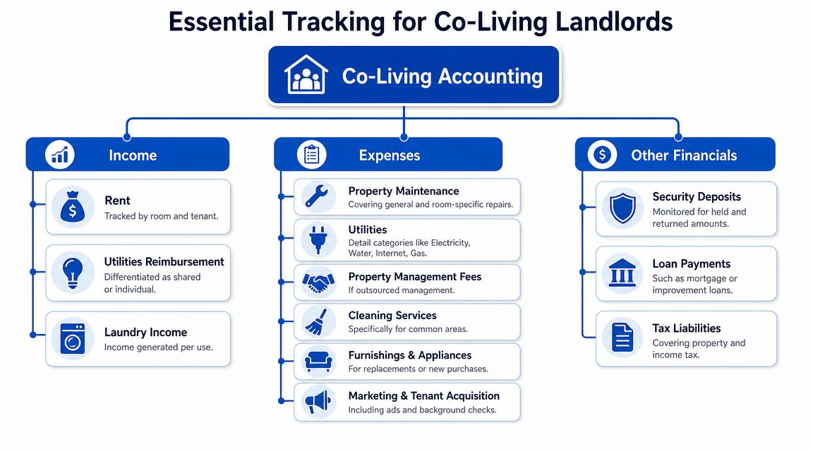 What Co-Living Landlords Must Track