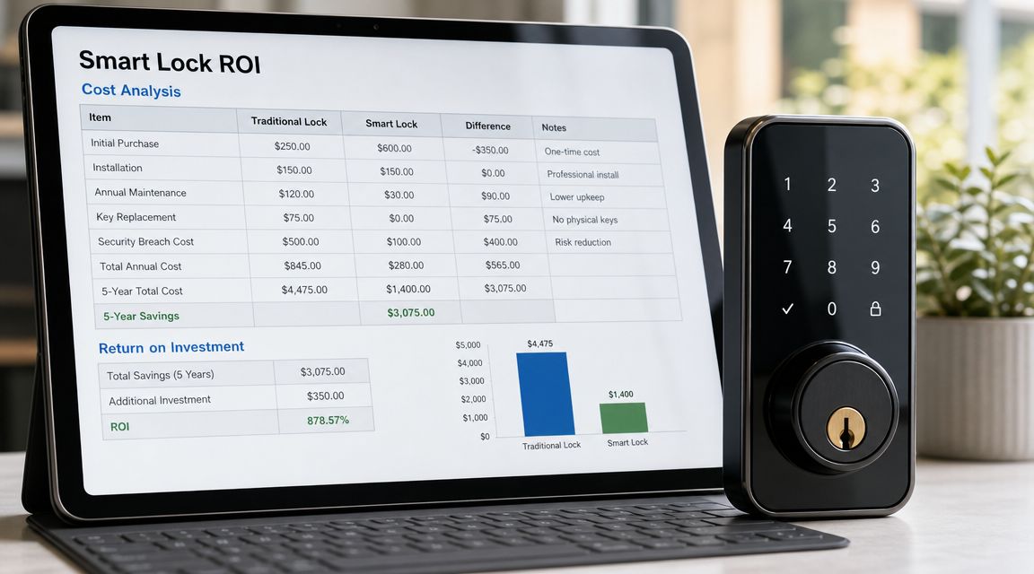 Calculating the Cost and ROI of Your Smart Lock Upgrade