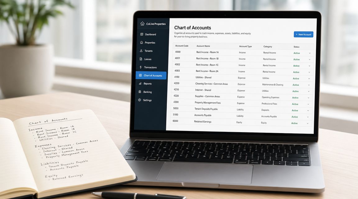 Setting Up Your Co-Living Chart of Accounts