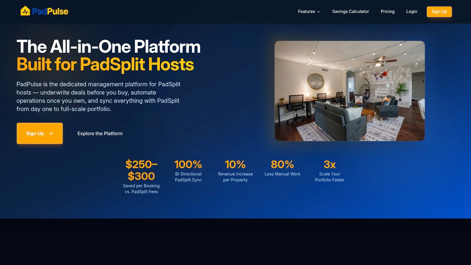 Screenshot from https://padpulse.io