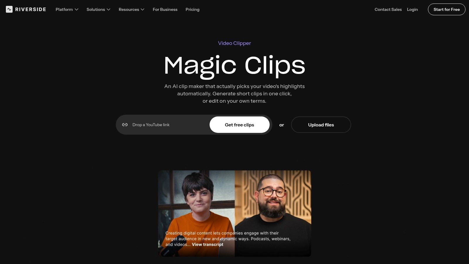 Riverside Magic Clips