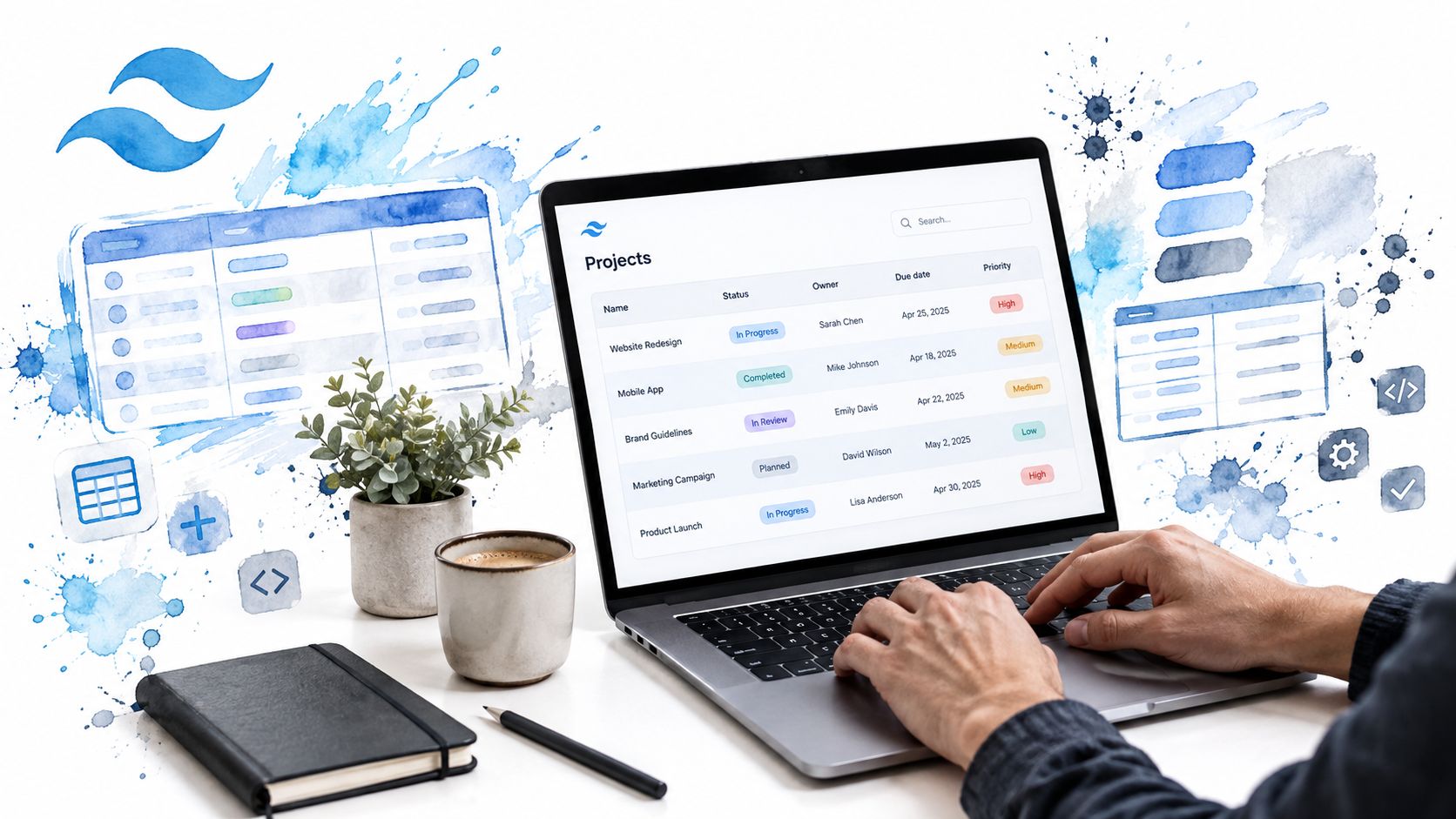 How to Style a Table Cleanly with CSS and Tailwind