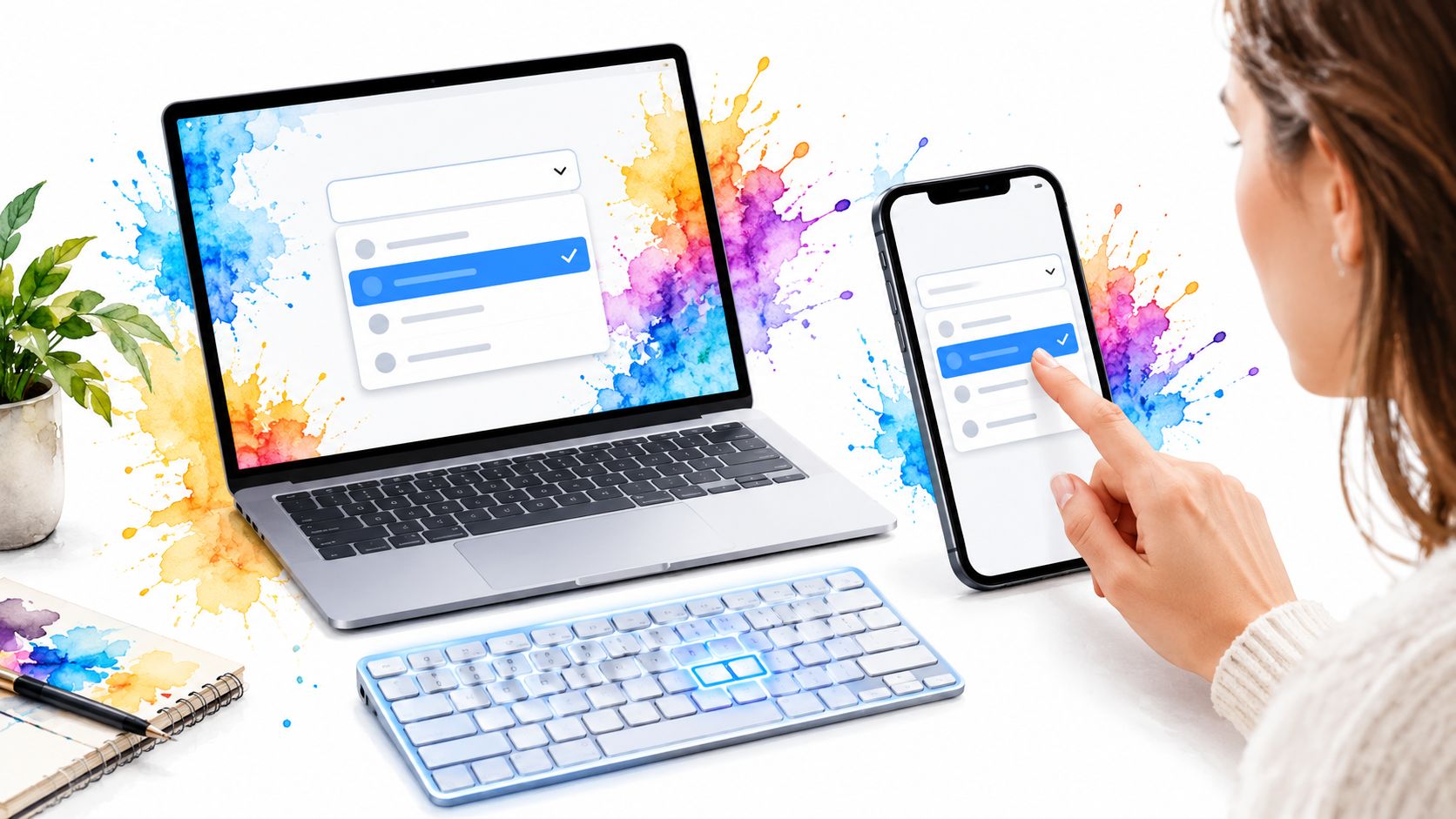 How to Select from Dropdown: Keyboard, Mouse and Touch