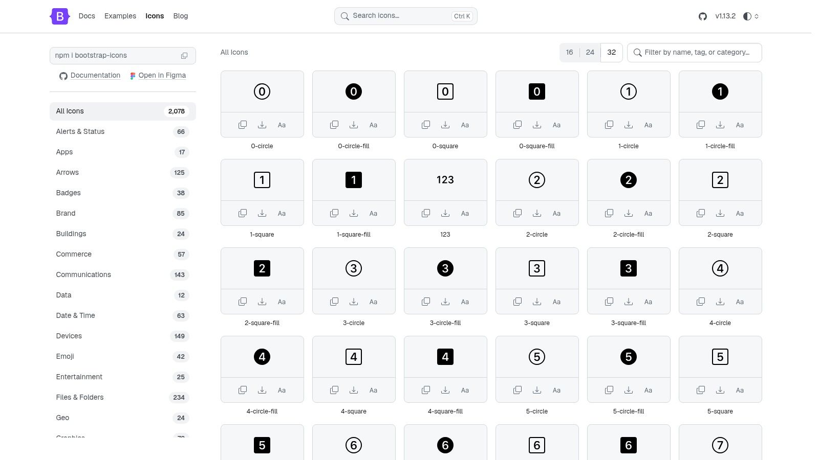 Bootstrap Icons