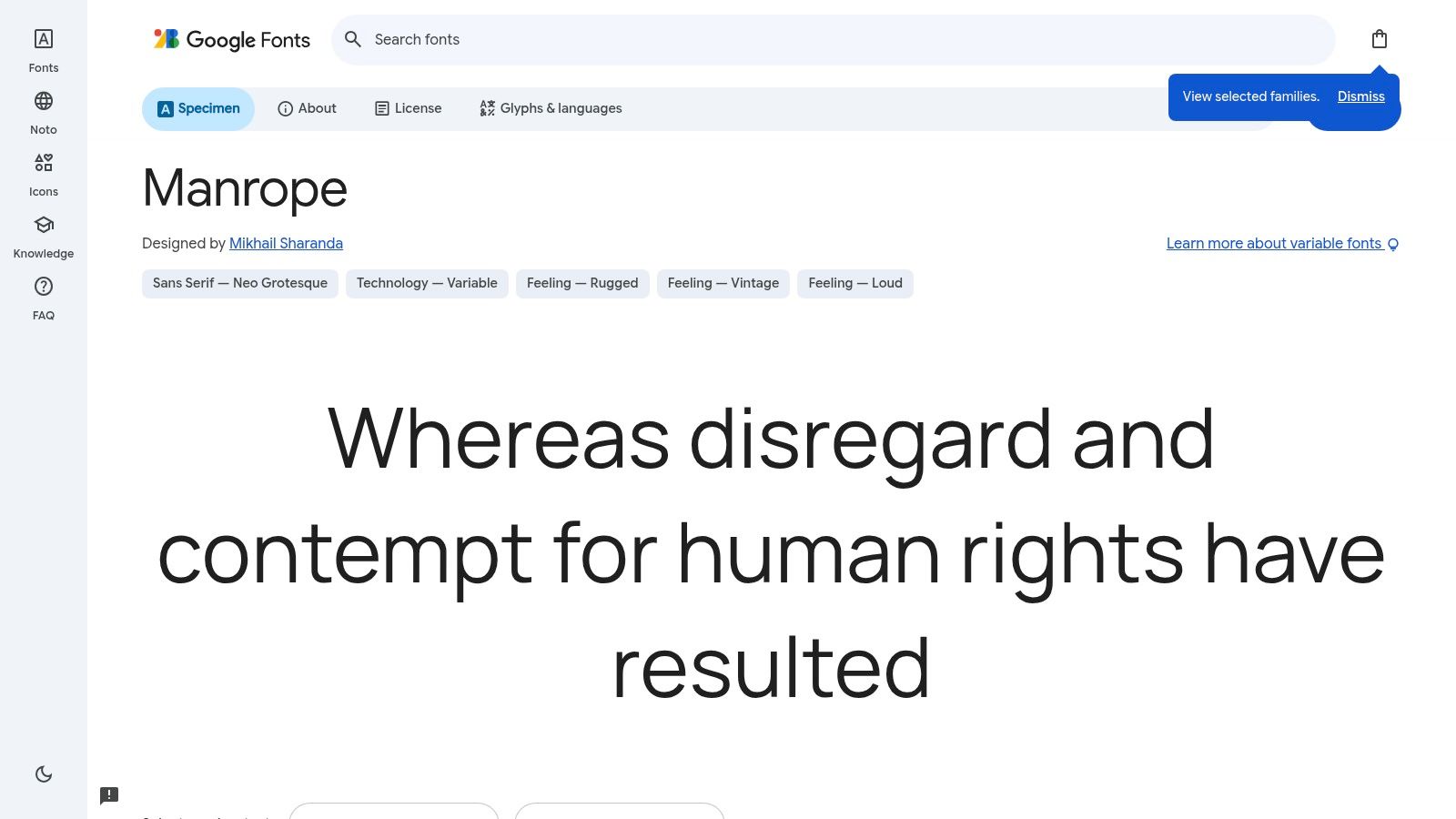 Manrope