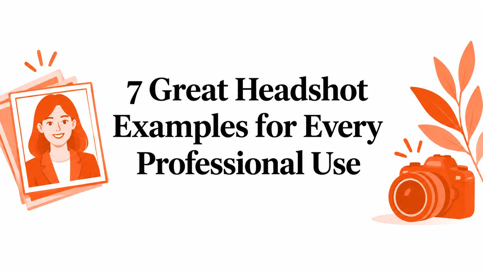 7 Great Headshot Examples for Every Professional Use