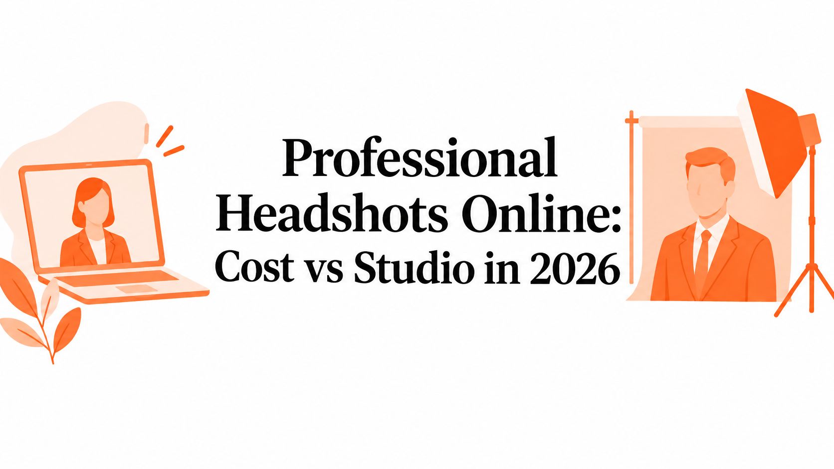 Professional Headshots Online: Cost vs Studio in 2026