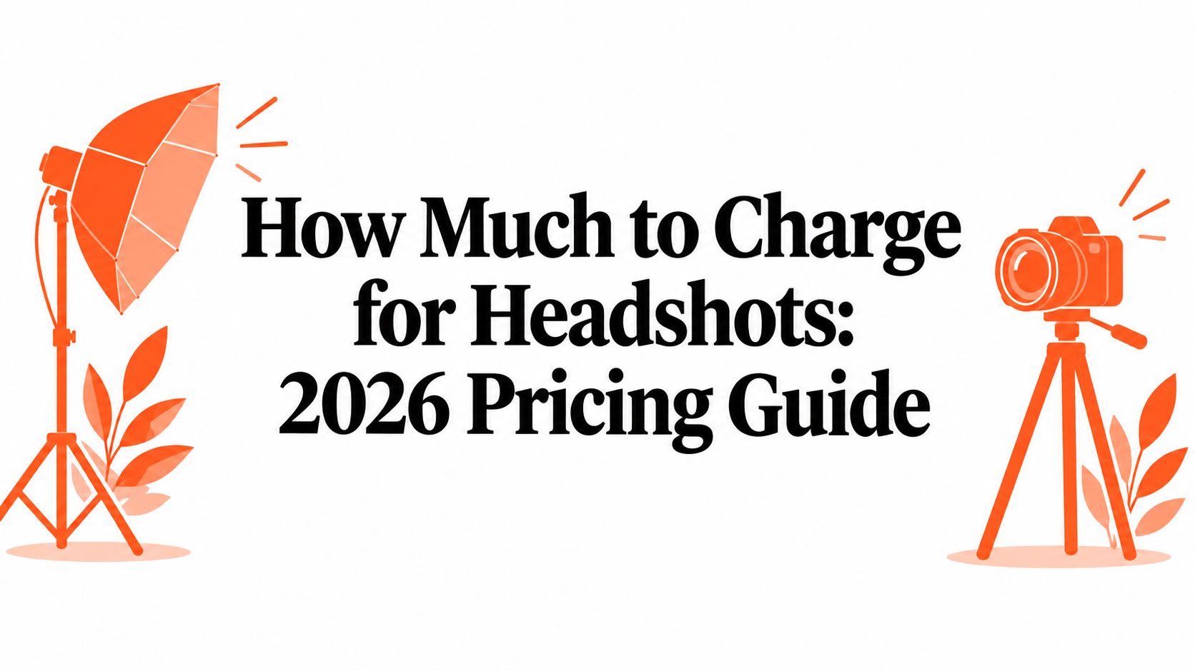 How Much to Charge for Headshots: 2026 Pricing Guide