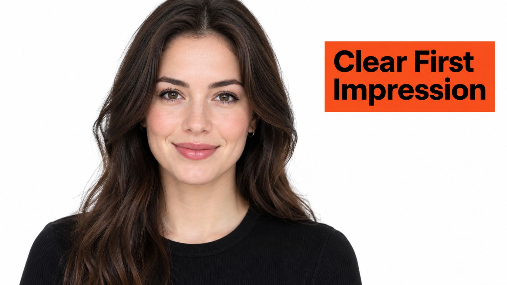 A professional headshot of a smiling woman with long brown hair against a plain white background.