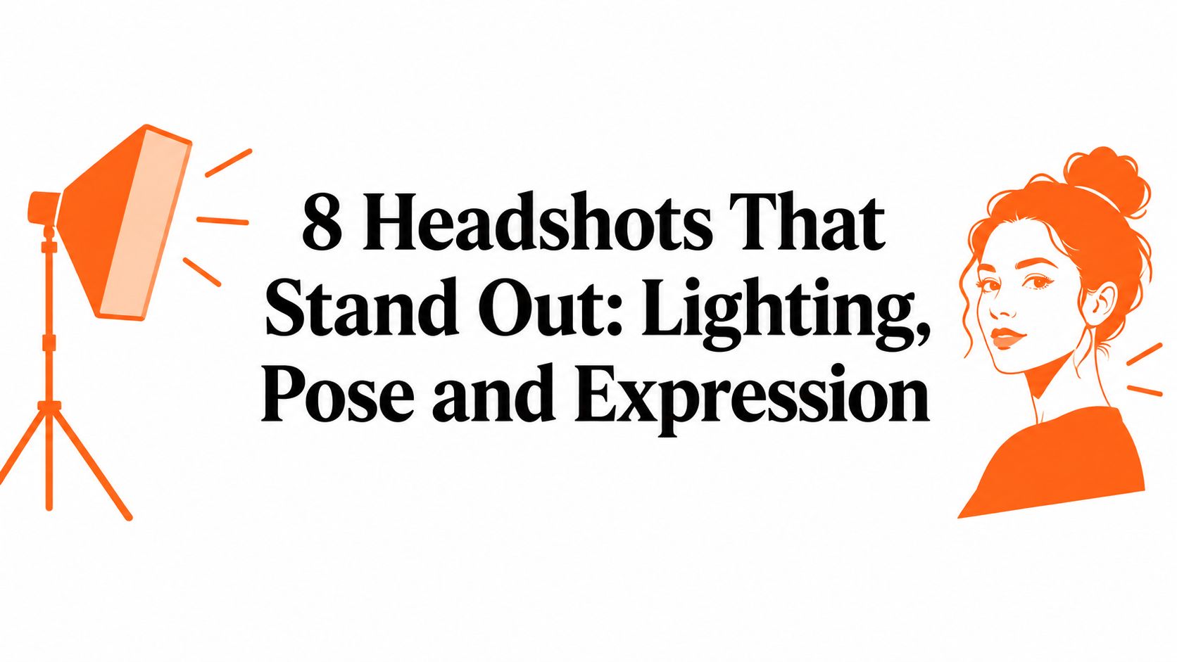8 Headshots That Stand Out: Lighting, Pose and Expression