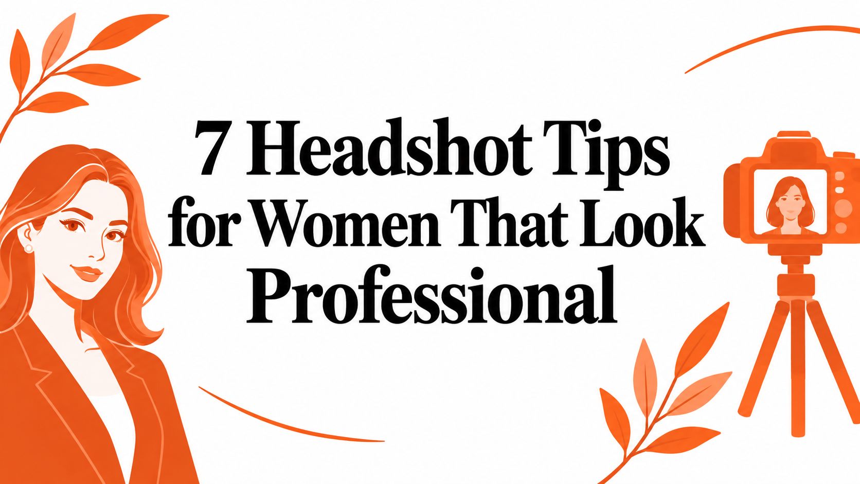 7 Headshot Tips for Women That Look Professional