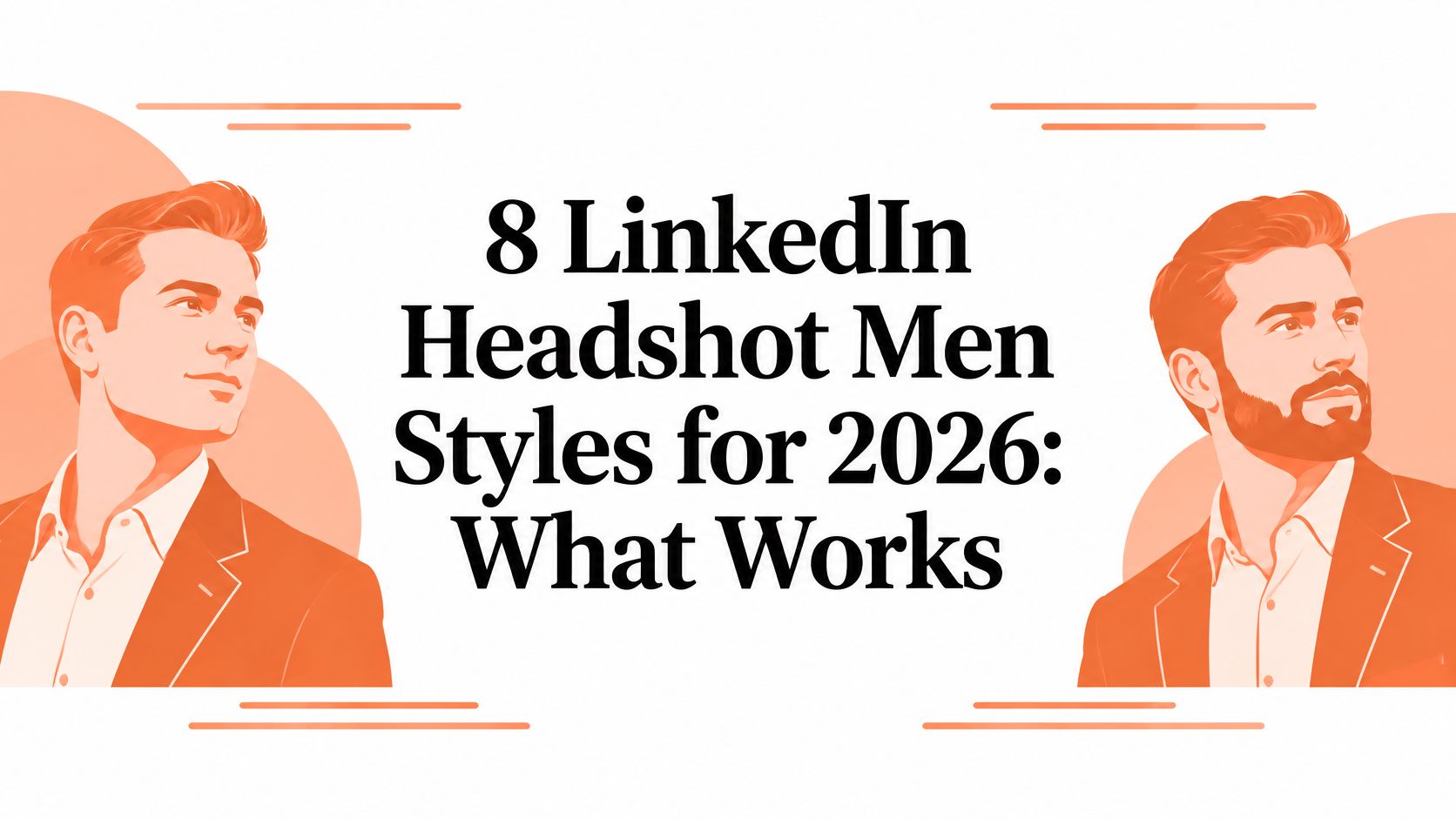 8 LinkedIn Headshot Men Styles for 2026: What Works