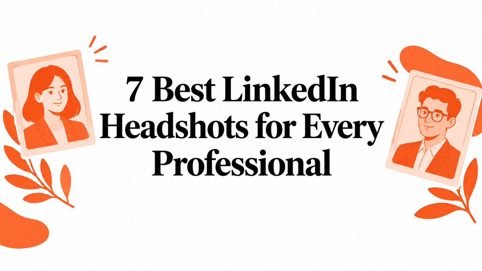 7 Best LinkedIn Headshots for Every Professional