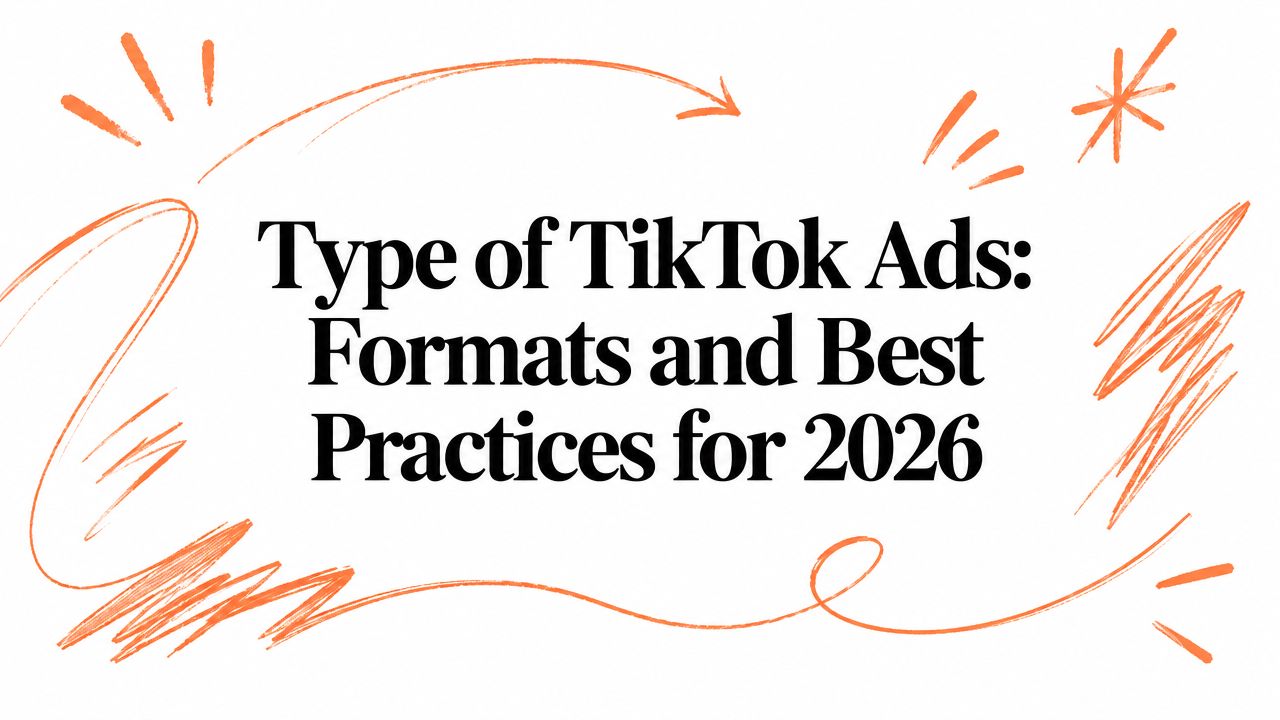 Type of TikTok Ads: Formats and Best Practices for 2026