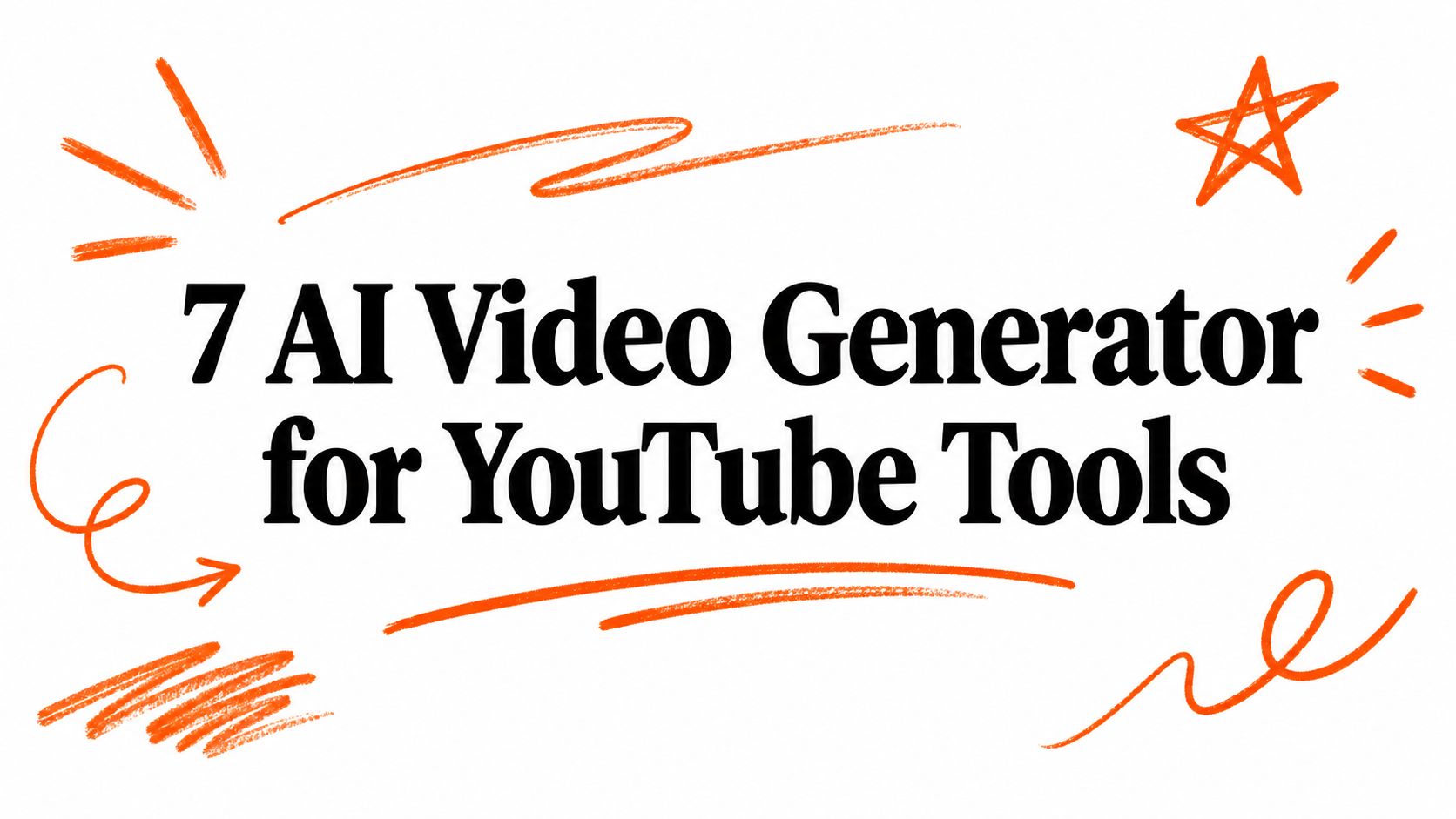 7 AI Video Generator for YouTube Tools