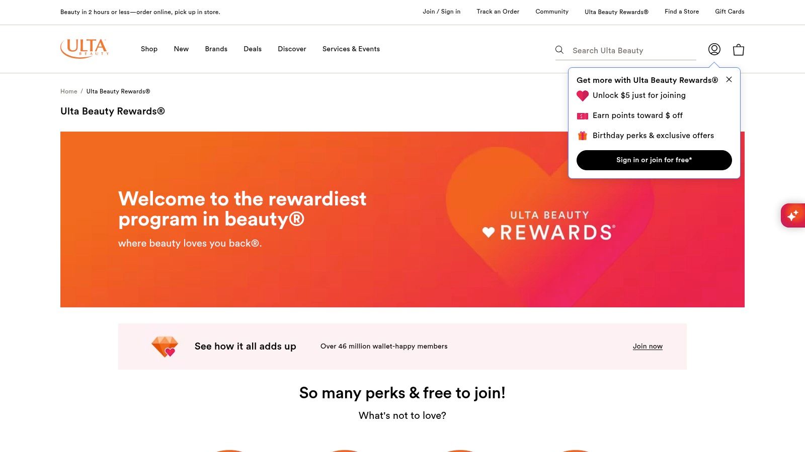 Ulta Beauty, Ultamate Rewards