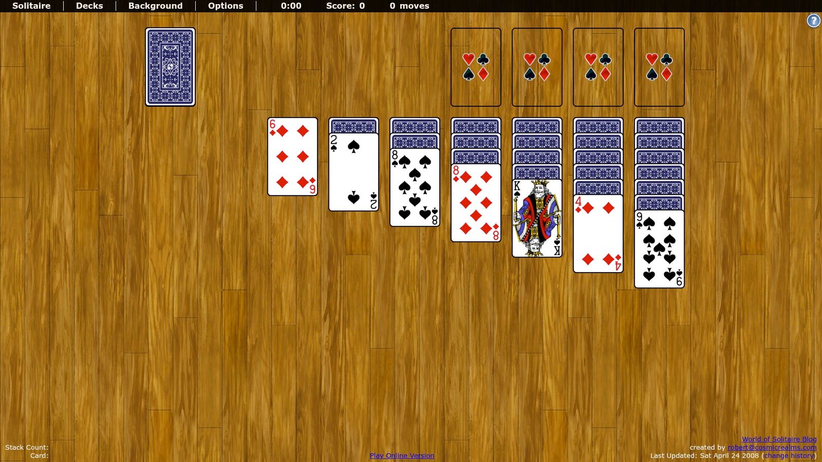 World of Solitaire Tri Peaks