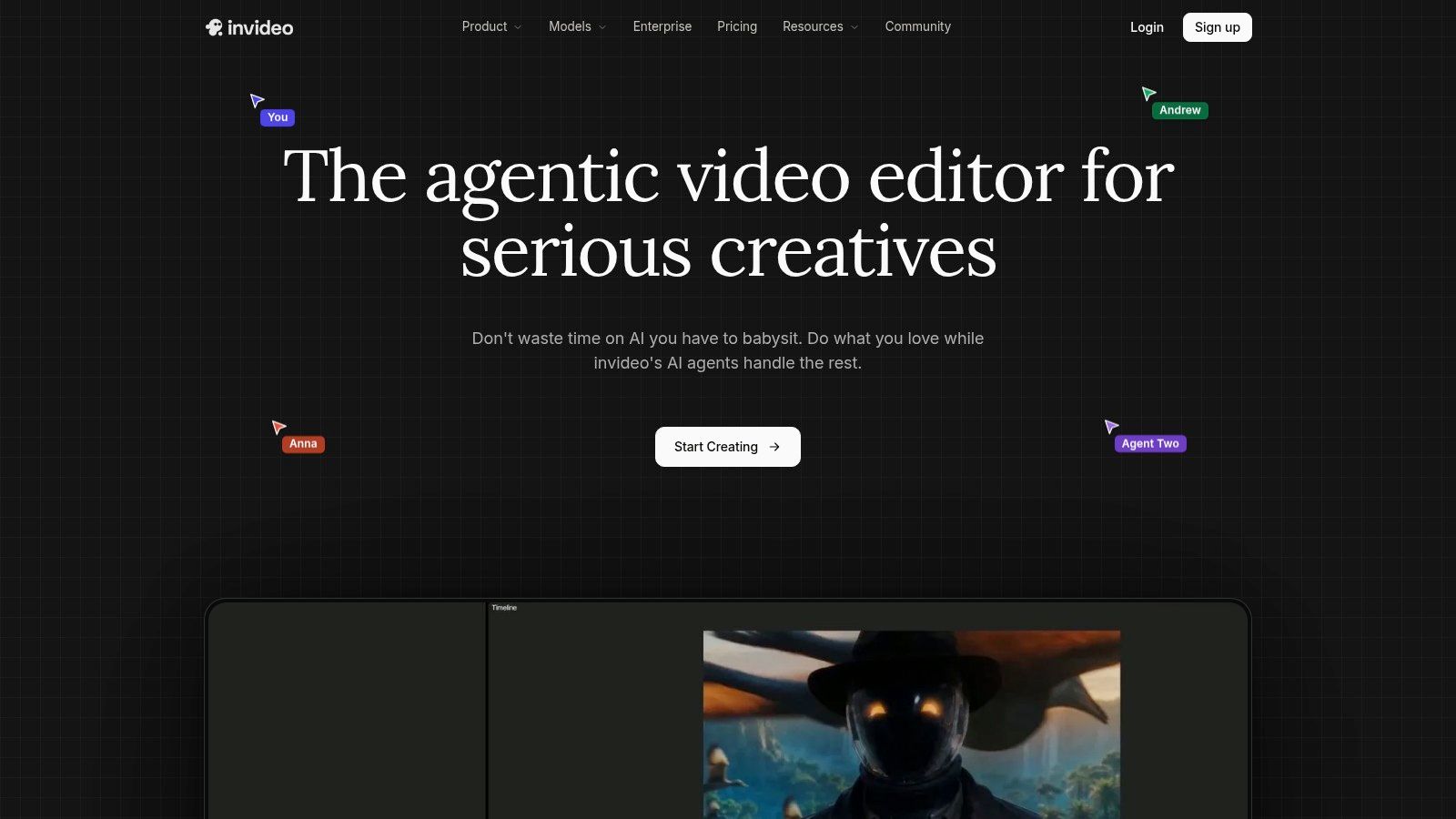InVideo AI video editor