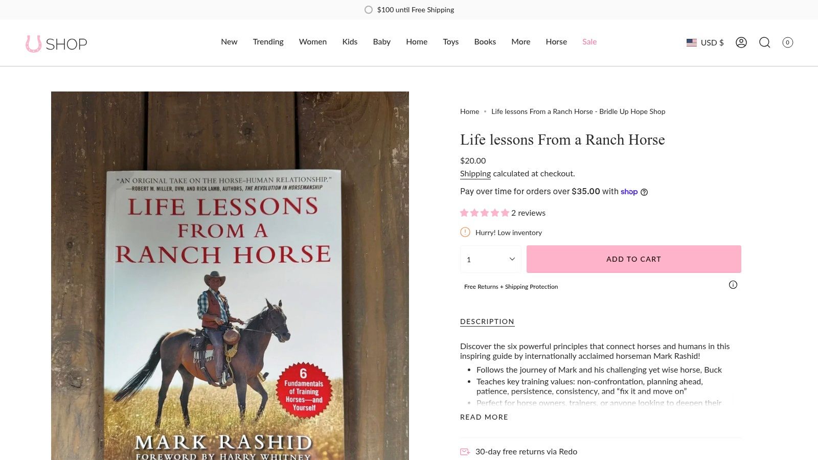 Life Lessons From a Ranch Horse by Mark Rashid