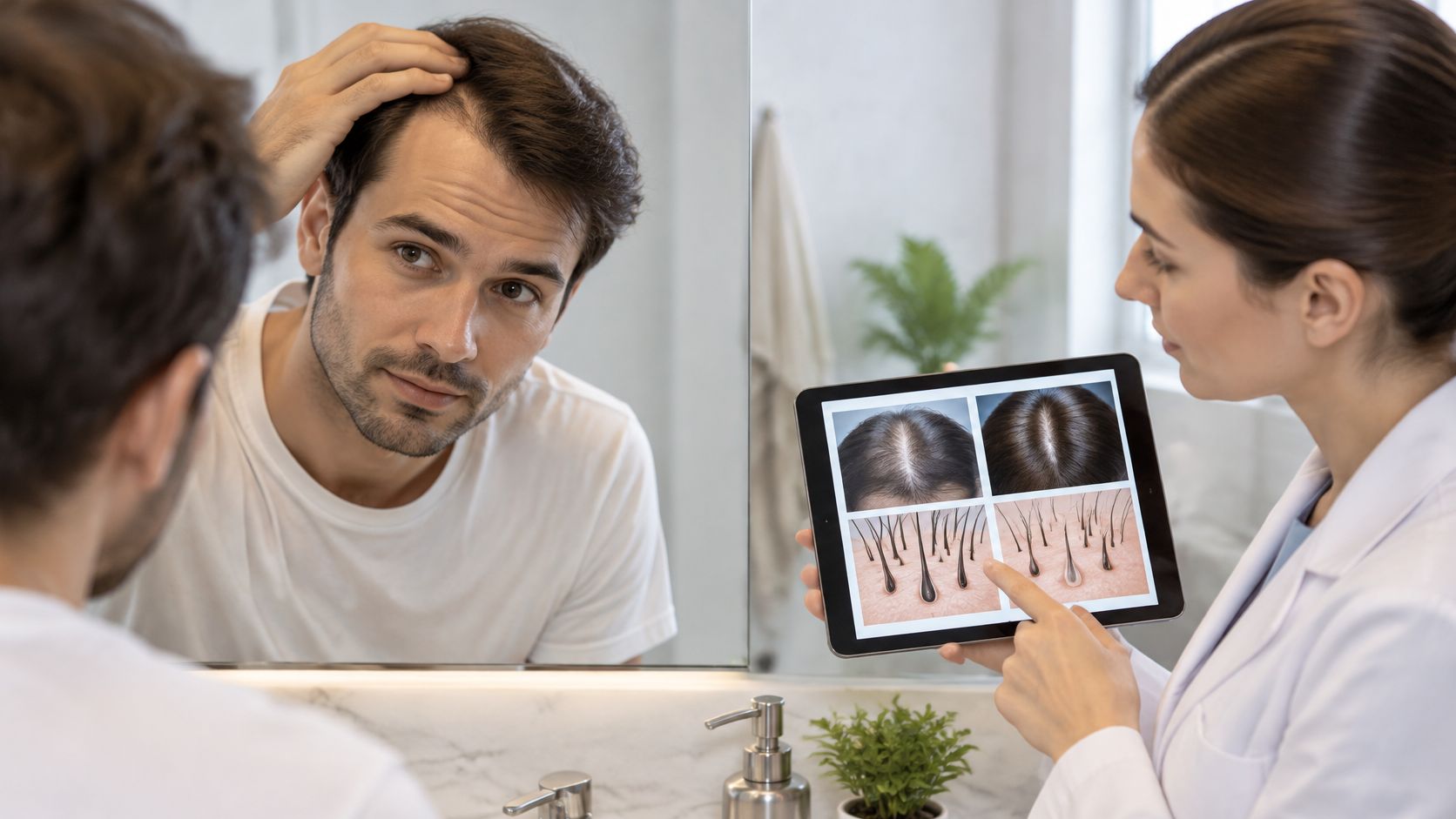 Hair Loss Young Men: Causes, Diagnosis and Treatment