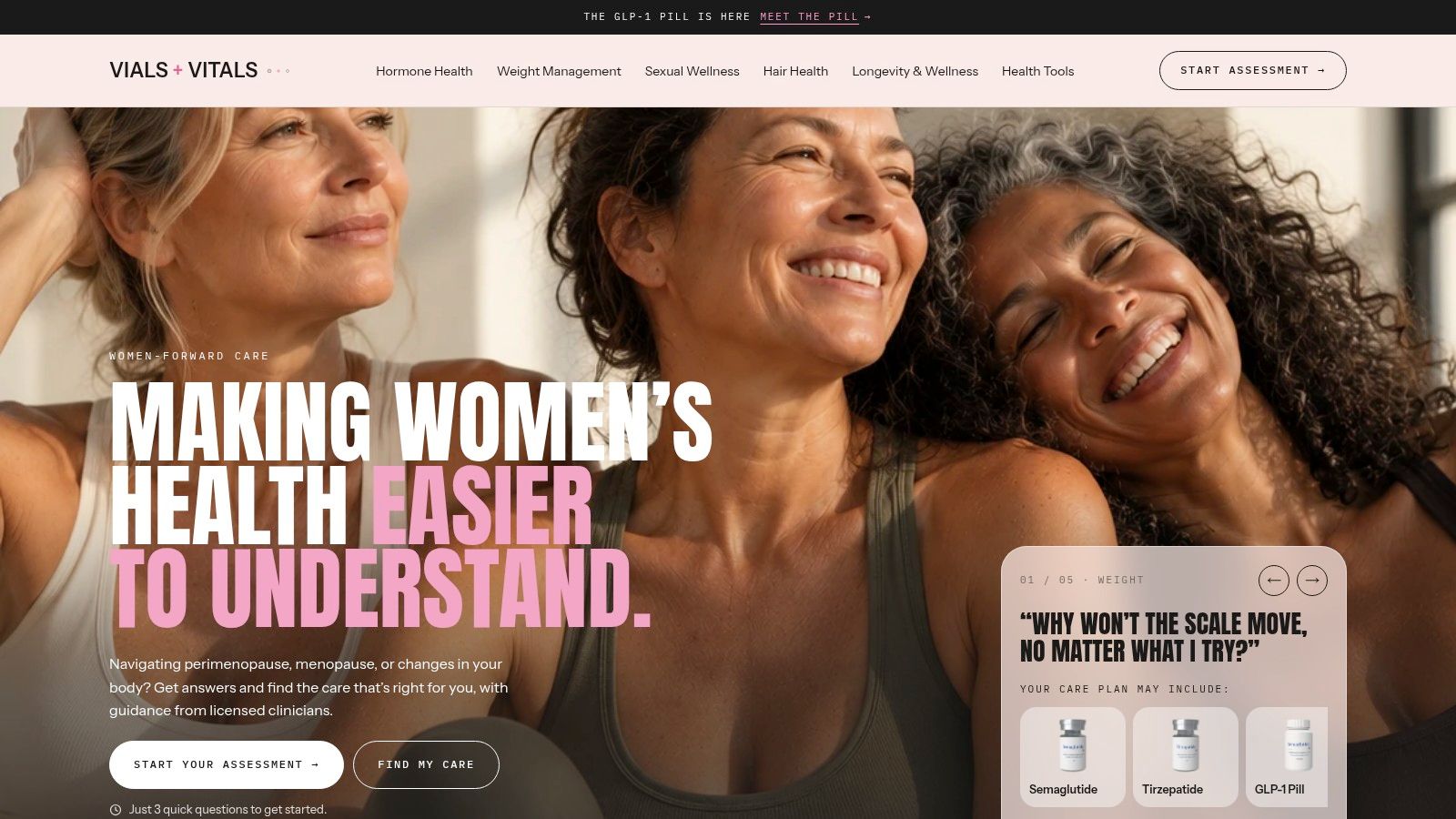 Screenshot from https://vialsandvitals.com