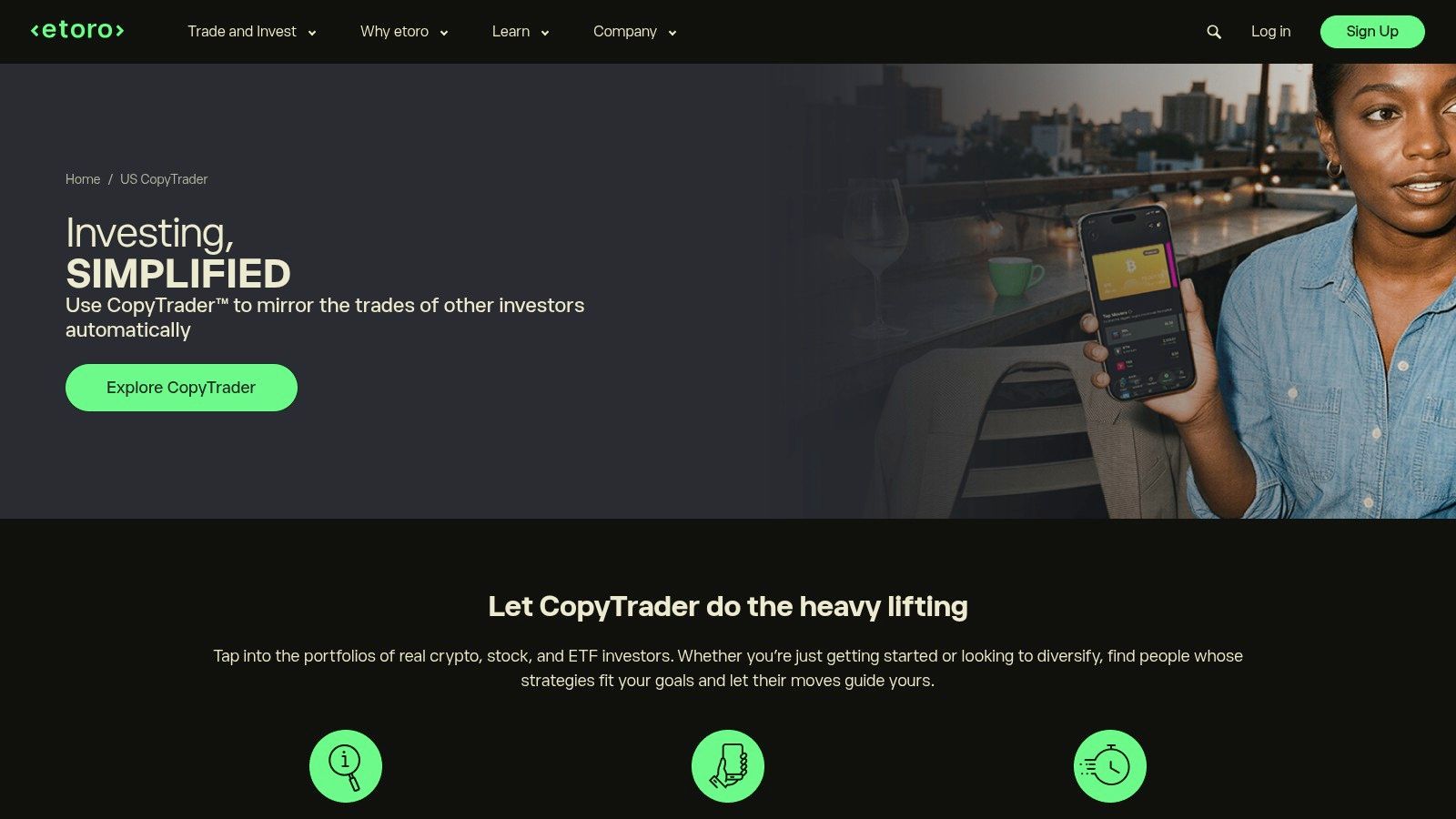 eToro – CopyTrader