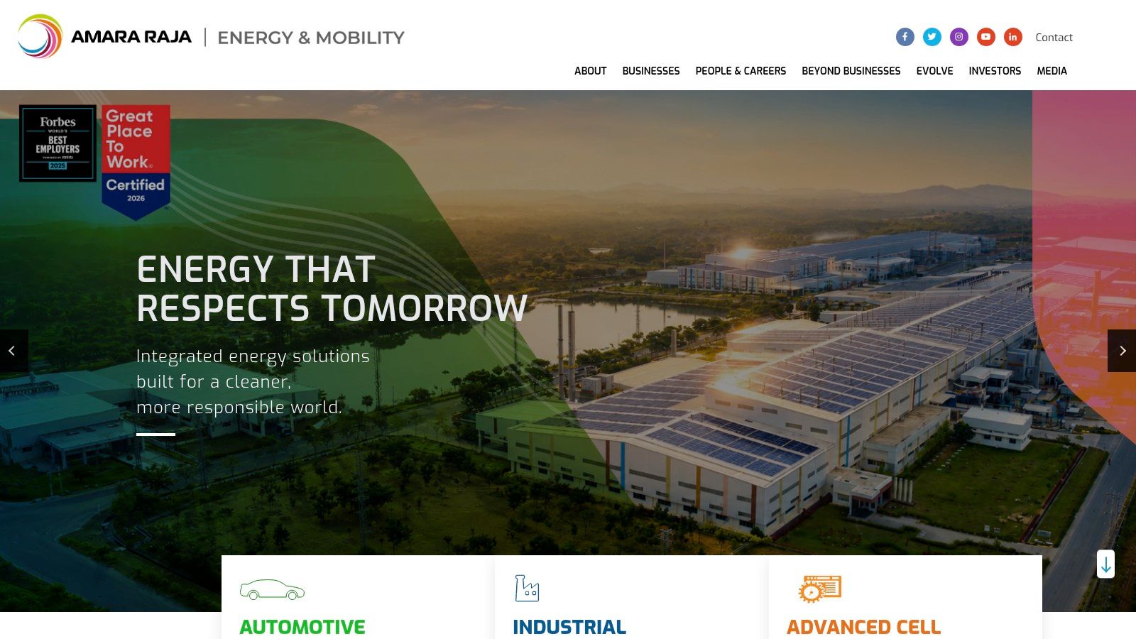 Amara Raja Energy & Mobility (Amaron, Amaron Quanta)