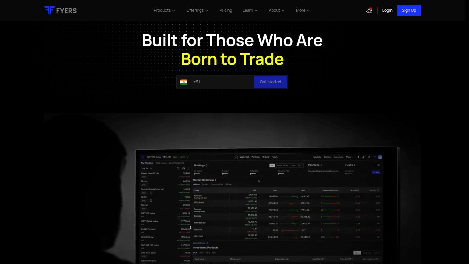 FYERS – FYERS Web/Mobile + FYERS Trader + FYERS API