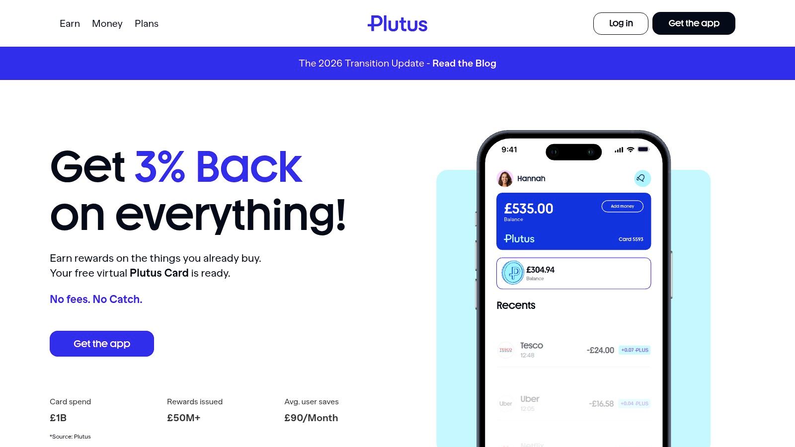 Plutus Visa Debit