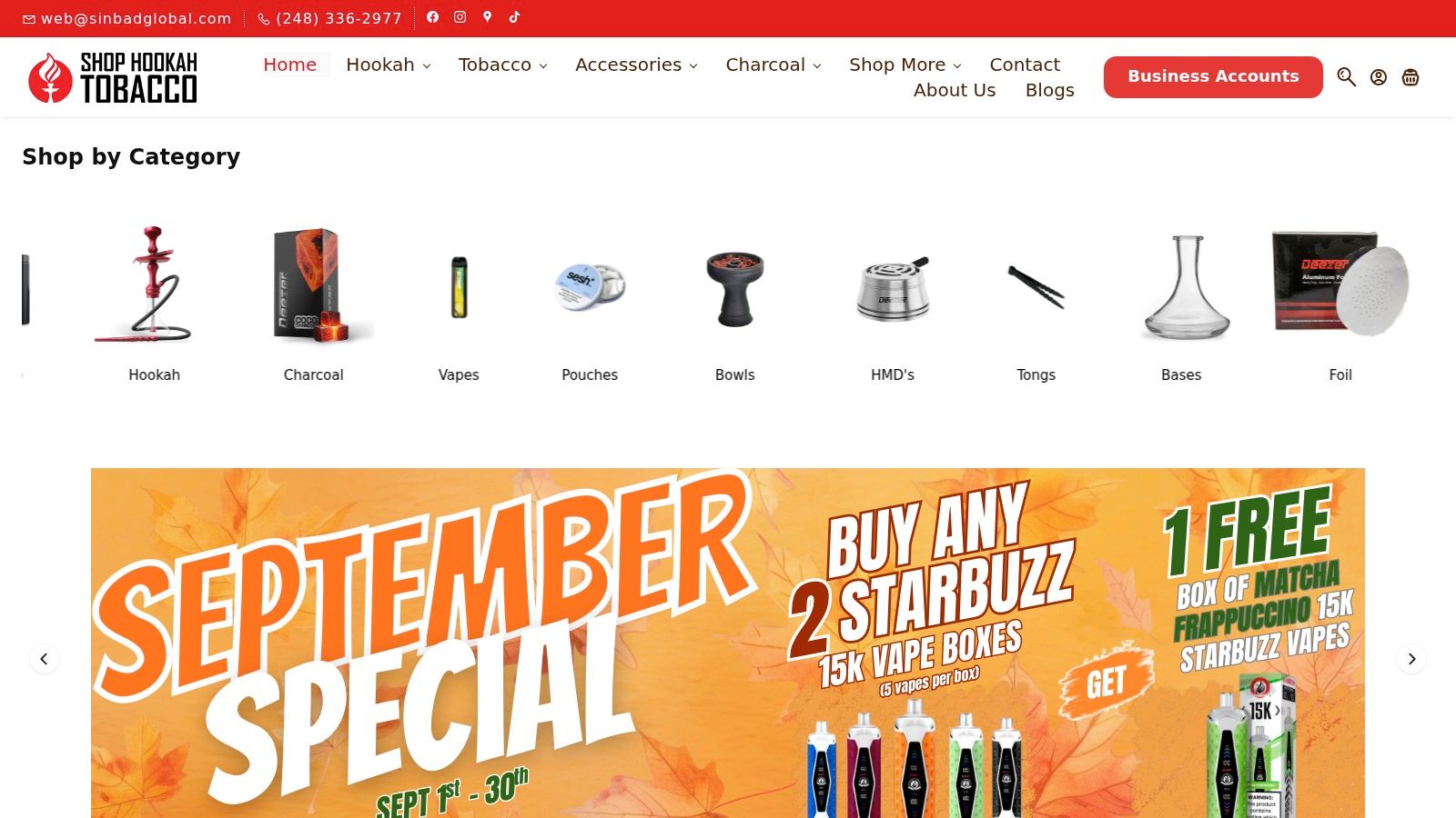 Shop Hookah Tobacco
