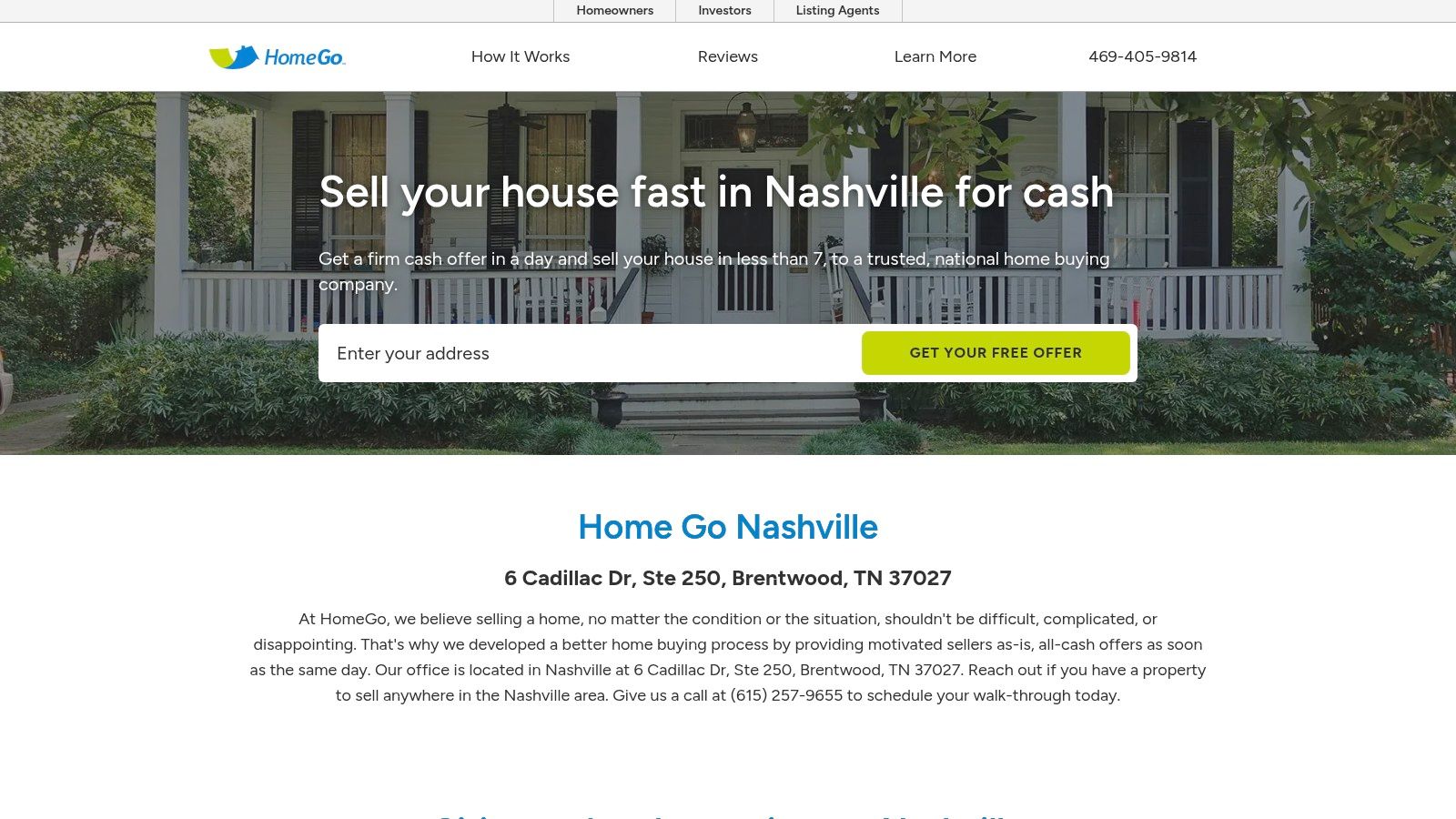 HomeGo, Nashville