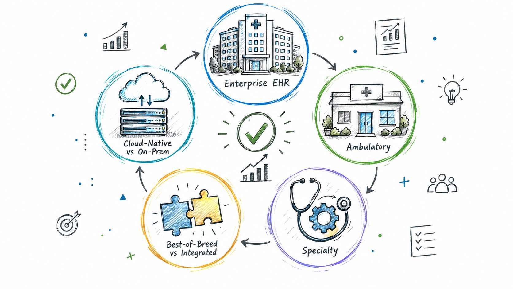 Types of EHR Systems: A 2026 Buyer's Guide
