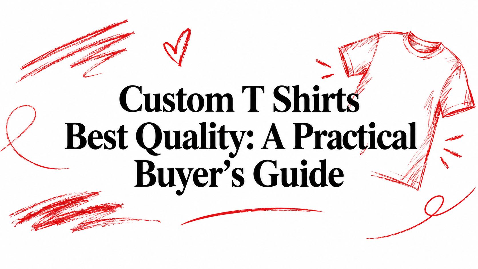 Custom T Shirts Best Quality: A Practical Buyer's Guide