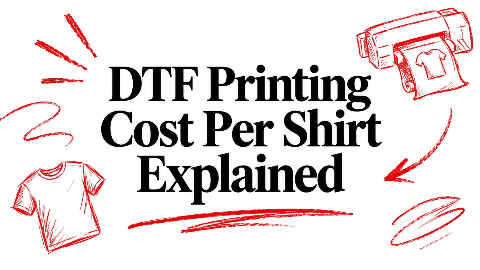 DTF Printing Cost Per Shirt Explained