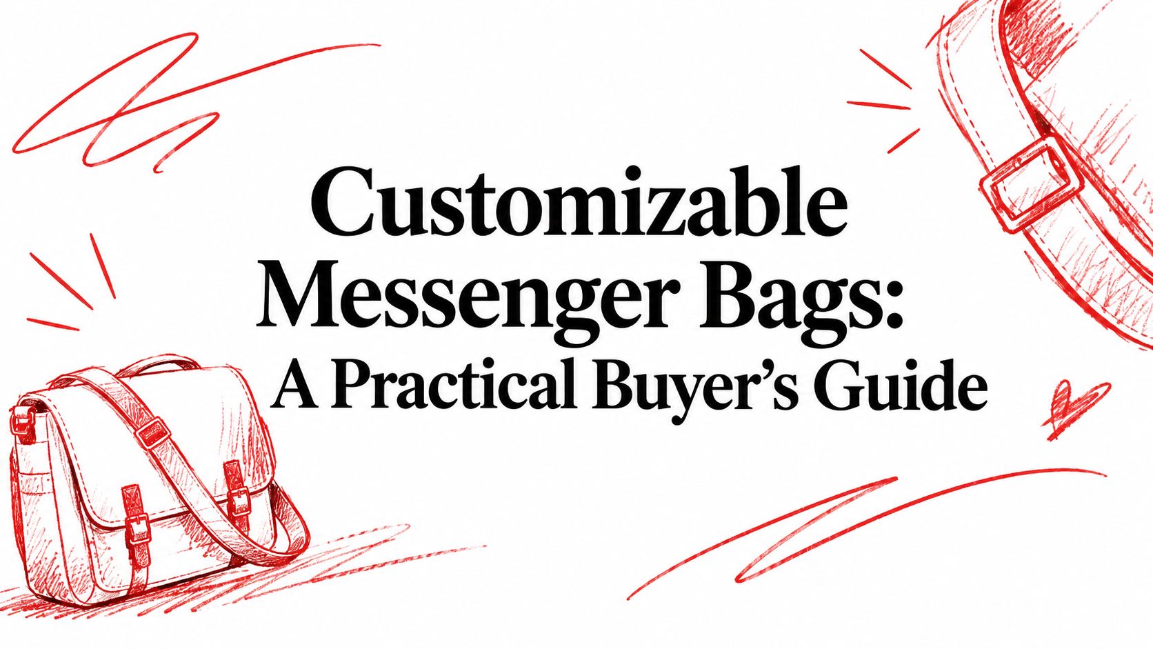 Customizable Messenger Bags: A Practical Buyer's Guide