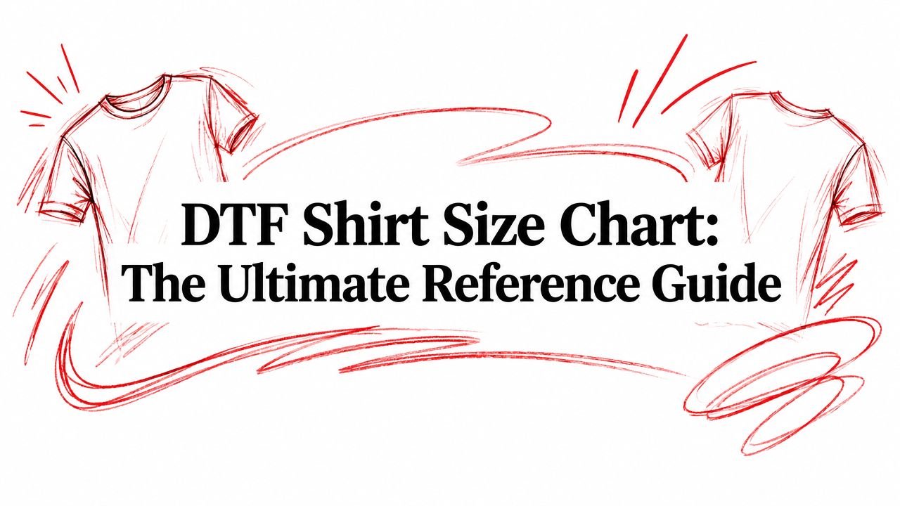 DTF Shirt Size Chart: The Ultimate Reference Guide