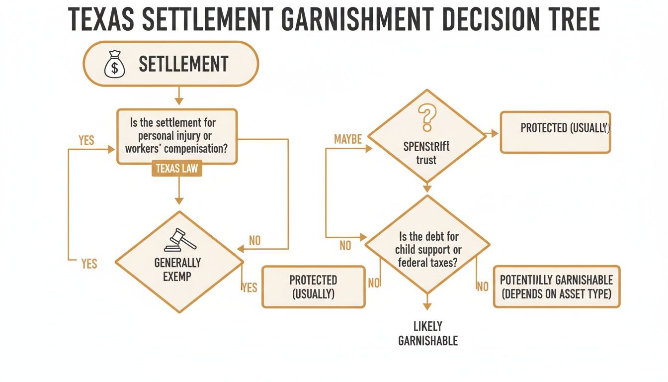 Can A Personal Injury Settlement Be Garnished In Texas