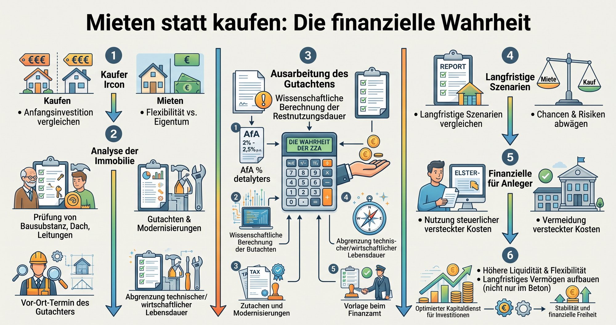 Mieten statt kaufen: Die finanzielle Wahrheit