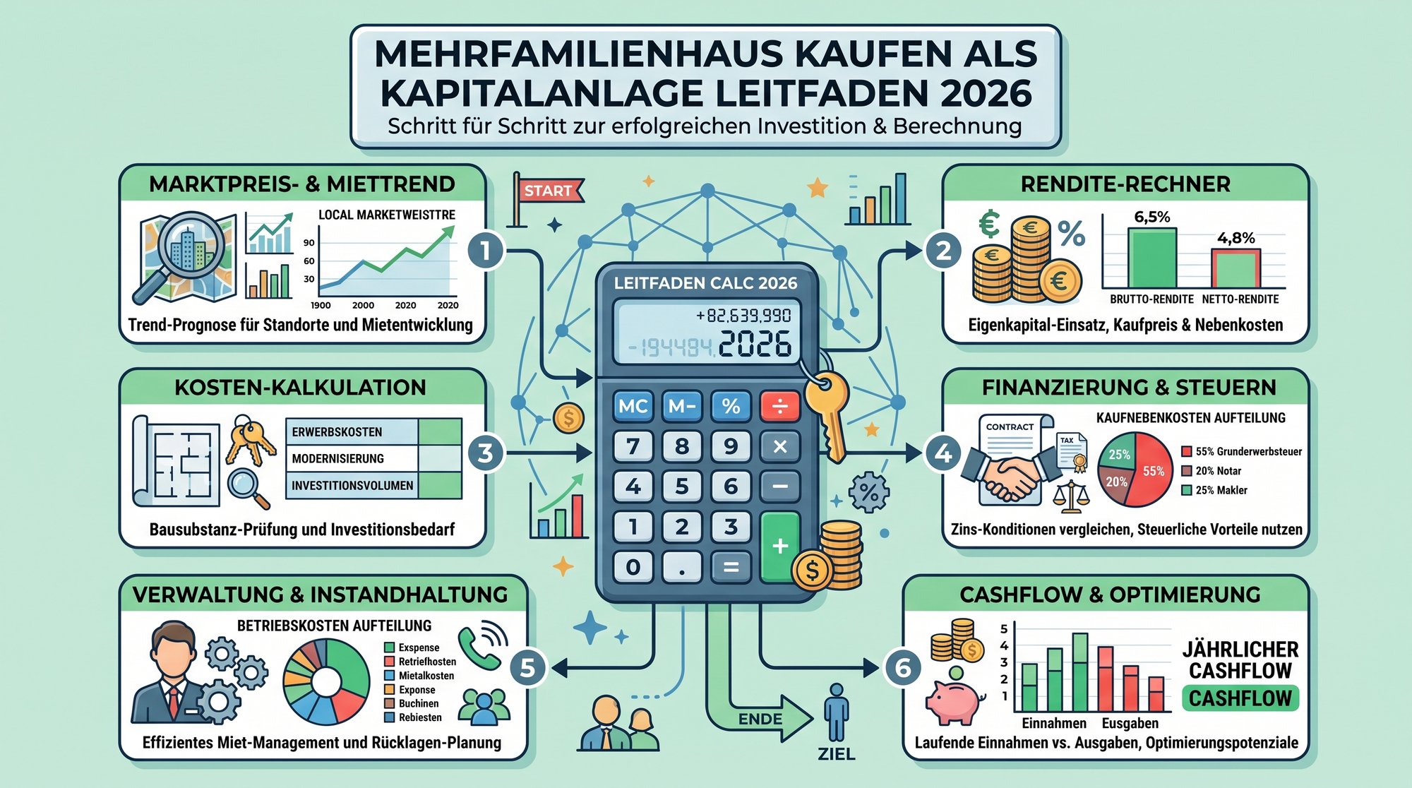Mehrfamilienhaus kaufen als Kapitalanlage Leitfaden 2026