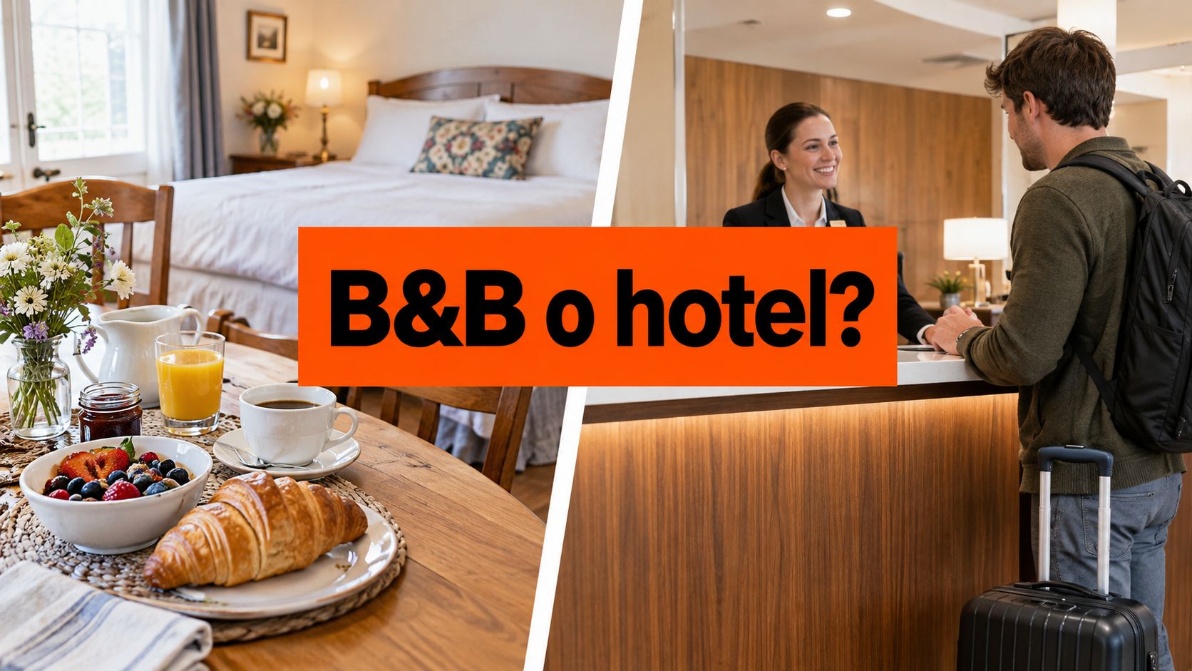 Thumbnail for: Differenza tra bed and breakfast e hotel: guida 2026