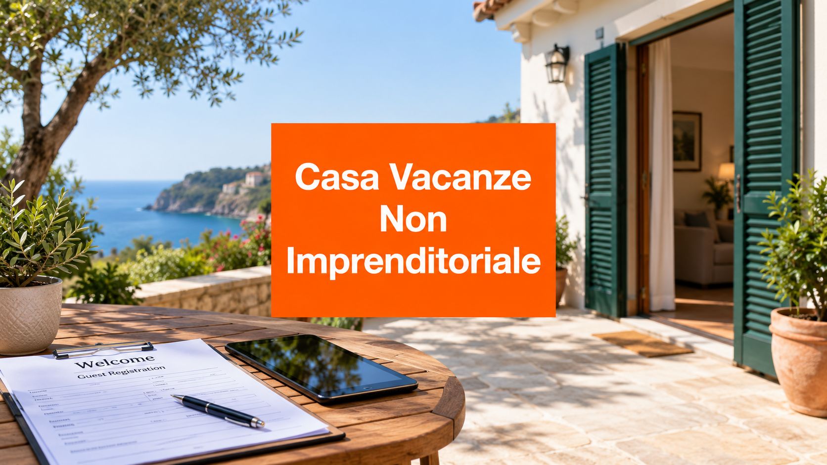 Thumbnail for: Casa vacanze non imprenditoriale: guida completa 2026