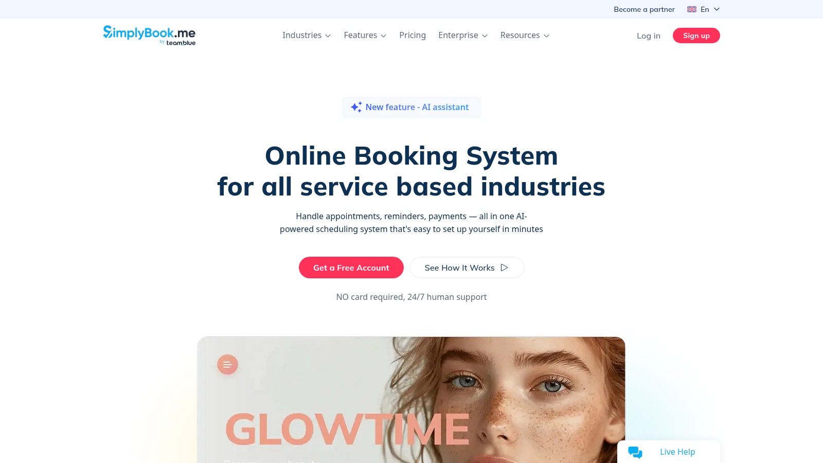 SimplyBook.me booking system