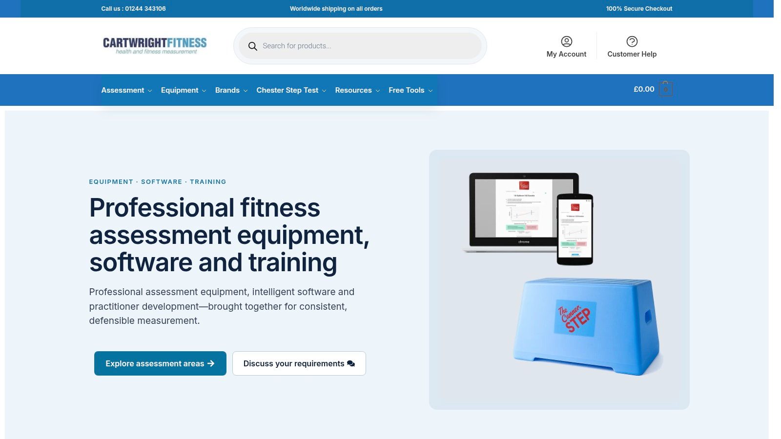 Screenshot from https://www.cartwrightfitness.co.uk