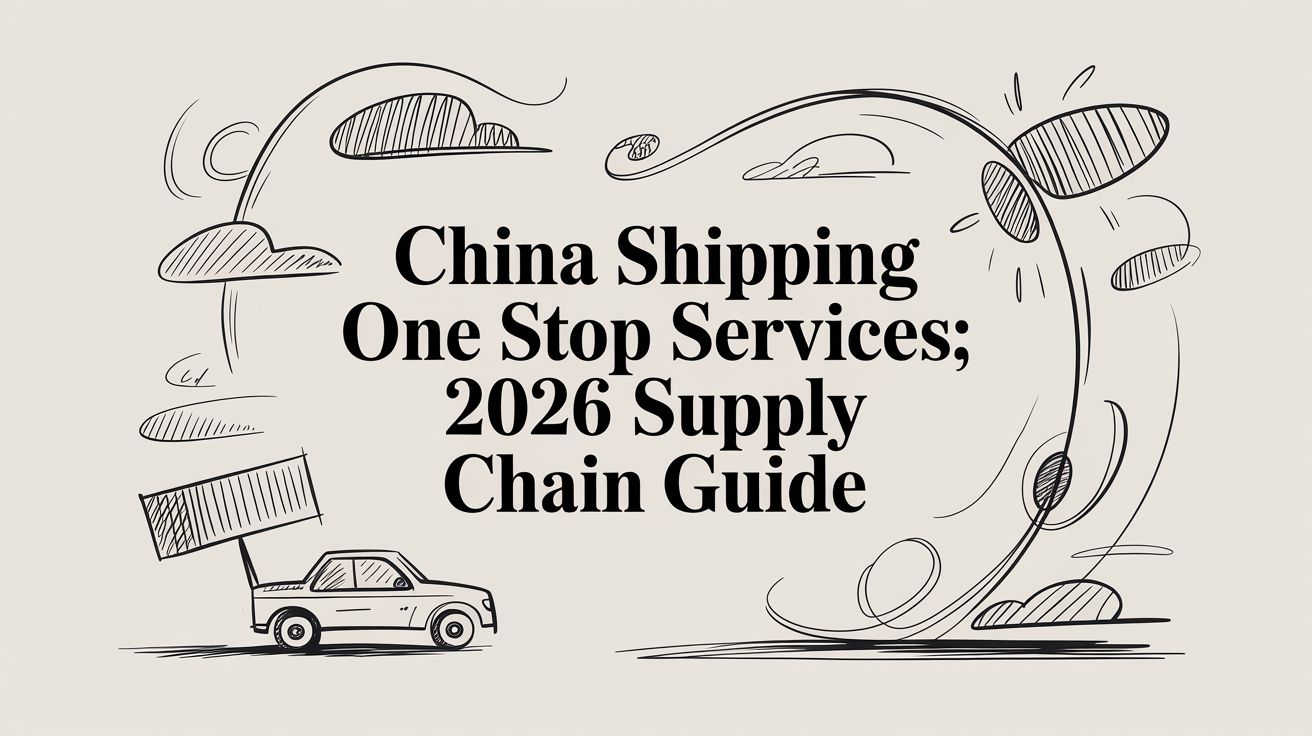 China Shipping One Stop Services: 2026 Supply Chain Guide | UpFreights